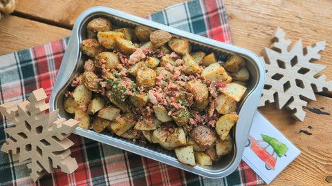 Pommes de terres, fines herbes et bacon