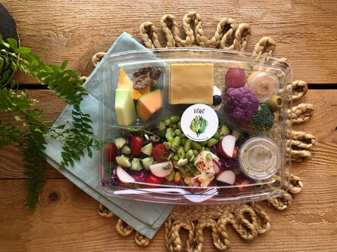 Coffret salade edamame et mandarine (végé)