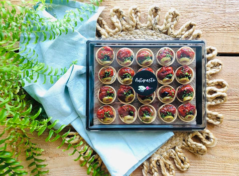 Plateau de canapés antipasto