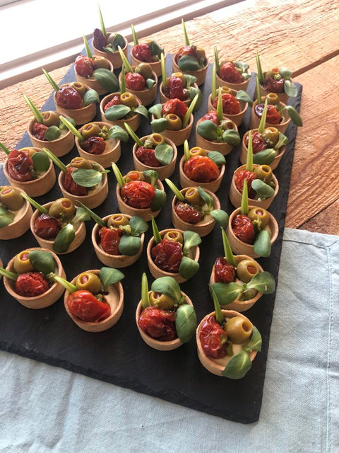Plateau de canapés antipasto